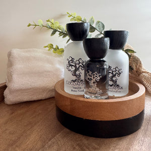 Perfume bottles in 30, 50 & 100 ml. 